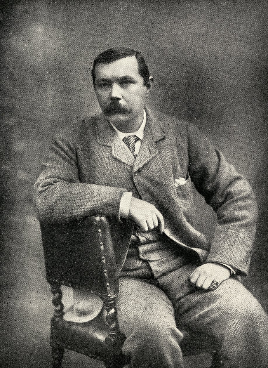 Sir Arthur Conan Doyle (1859-1930) von Herbert Rose Barraud