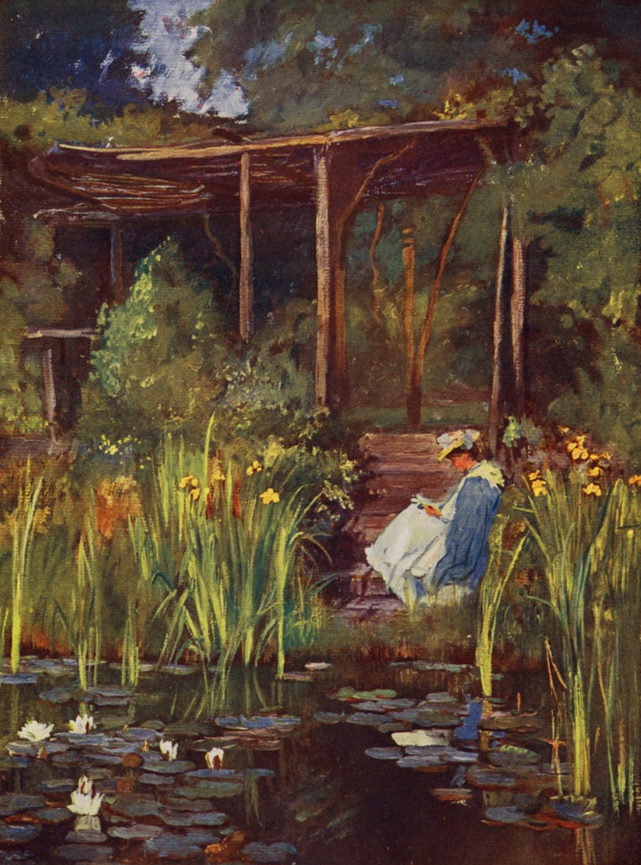 Ein Wassergarten von Herbert Arnould Olivier