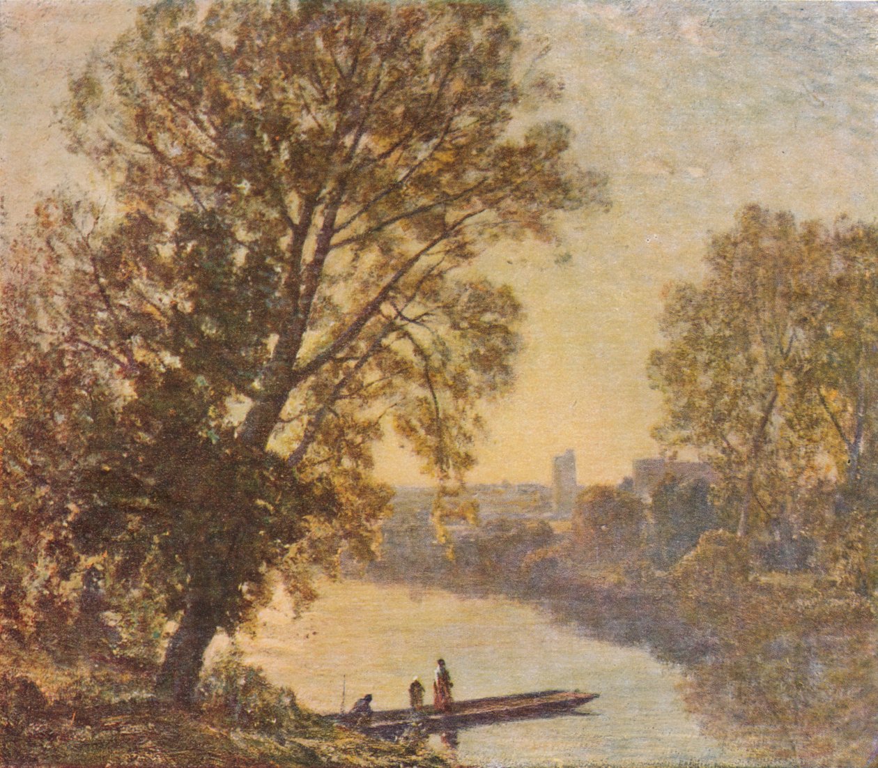 Früher Morgen in Avignon, ca. 1910, 1919 von Herbert Hughes Stanton