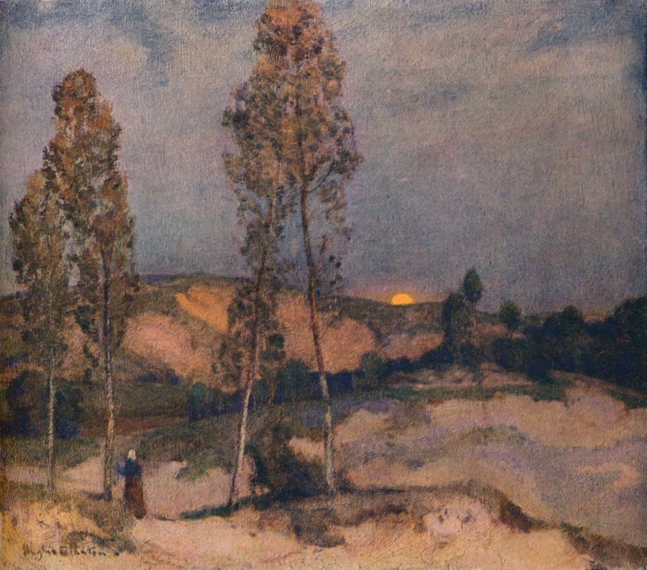Sanddünen, Pas De Calais, ca. 1900 von Herbert Hughes Stanton