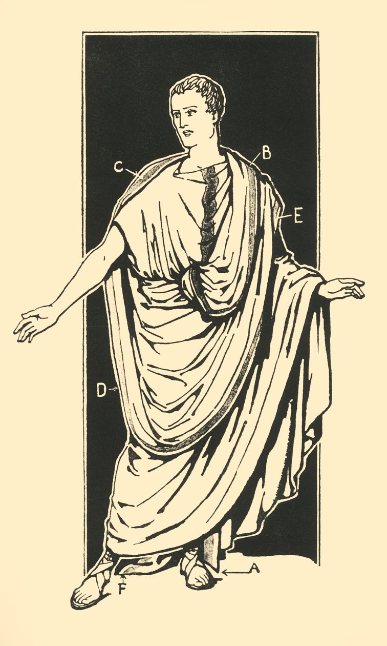 Die Toga Praetexta, 1924 von Herbert Norris