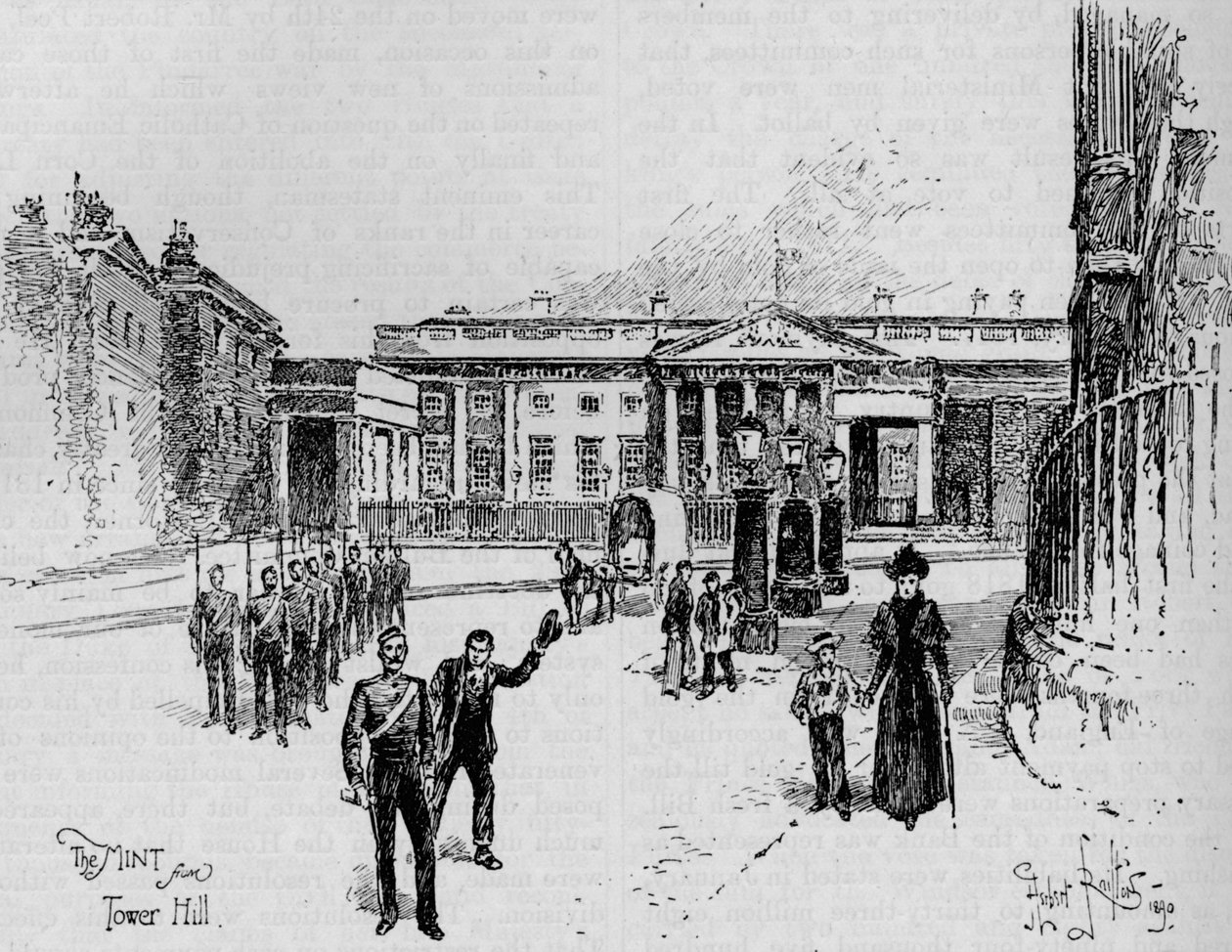 Die Königliche Münze, London von Herbert Railton