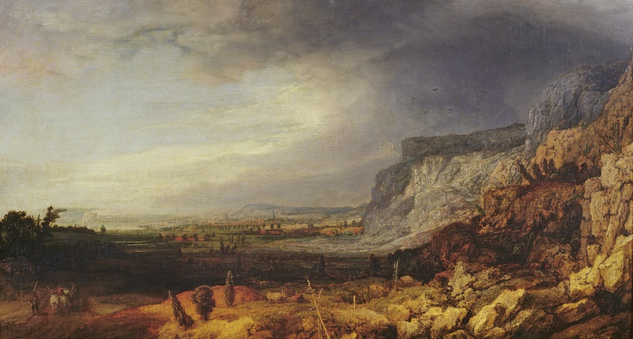 Landschaft, ca. 1620-30 von Hercules Seghers
