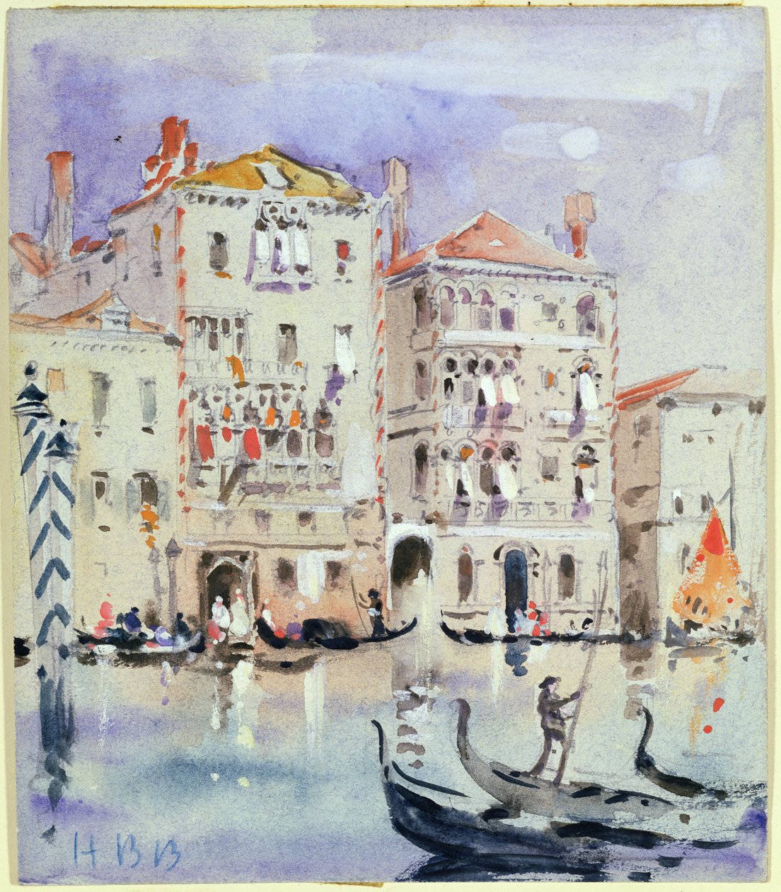 Palazzo Dario, Venedig von Hercules Brabazon Brabazon