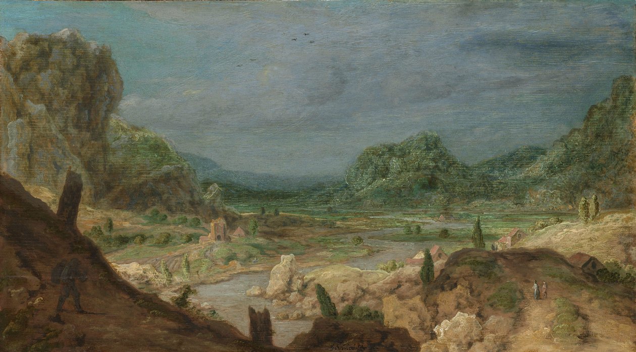 Flusstal, ca. 1626-30 von Hercules Segers