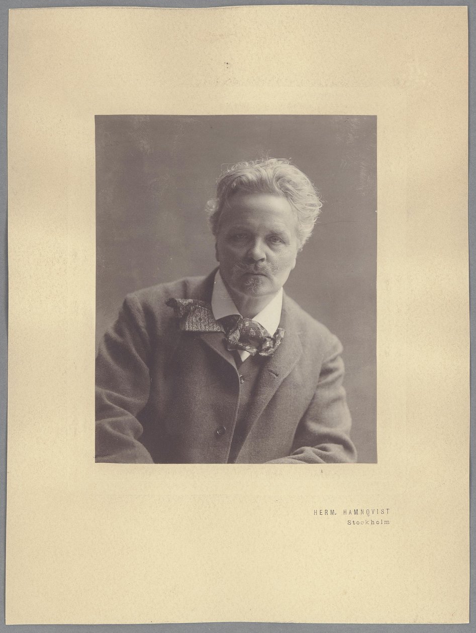 August Strindberg von Herman Hamnqvist