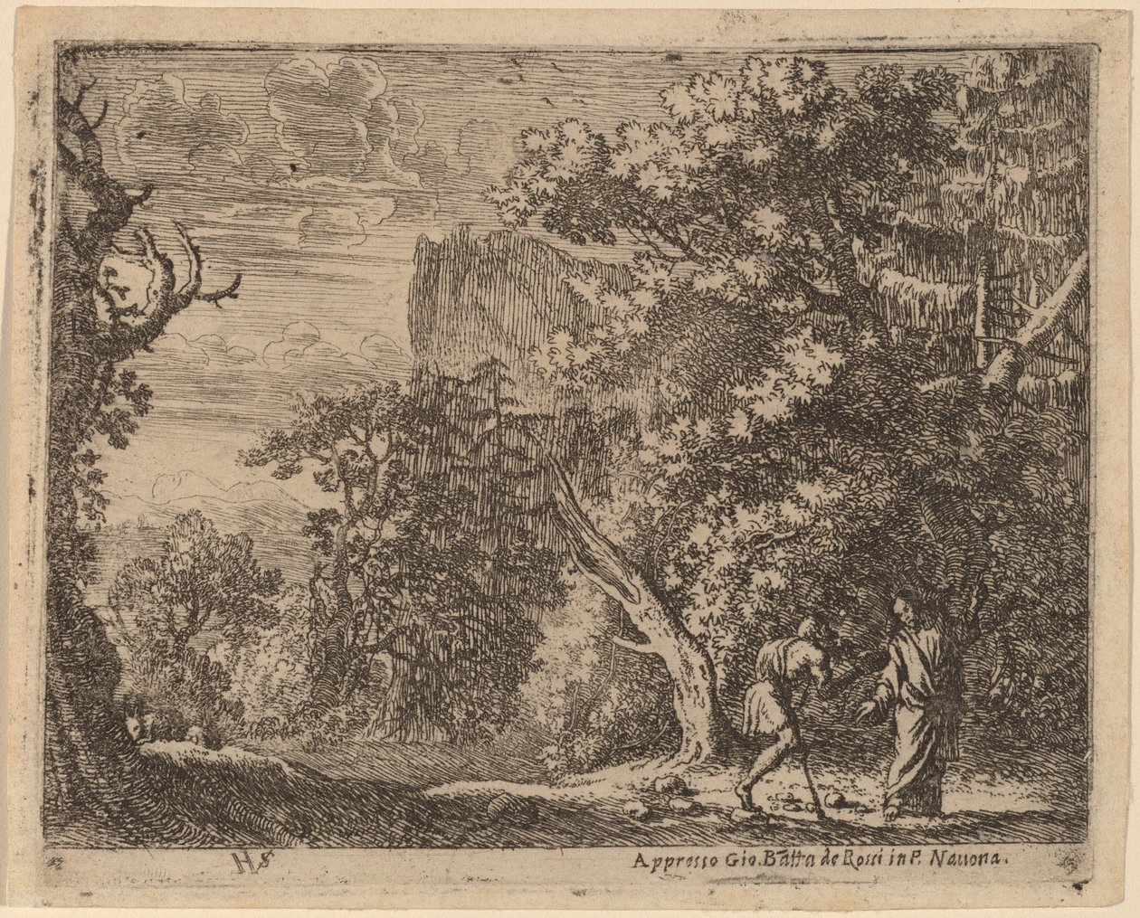 Versuchung Christi von Herman van Swanevelt