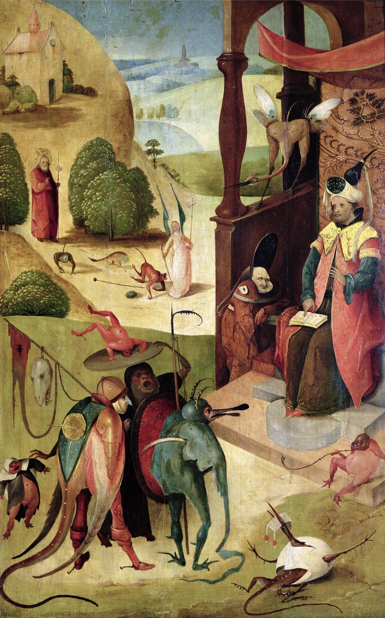 St. James und der Magier von Hieronymus Bosch