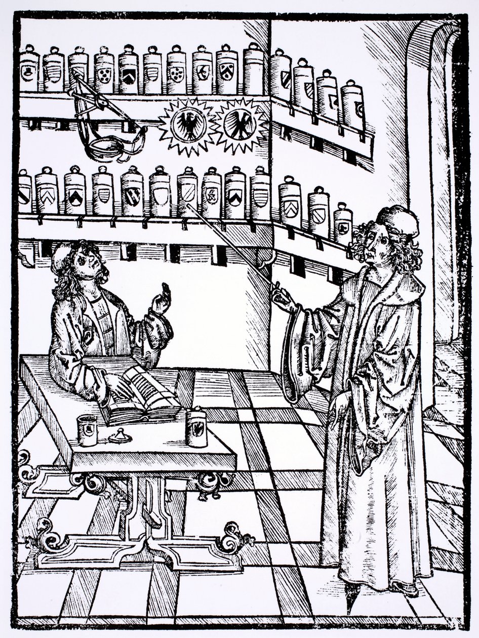 Apotheke, aus 
