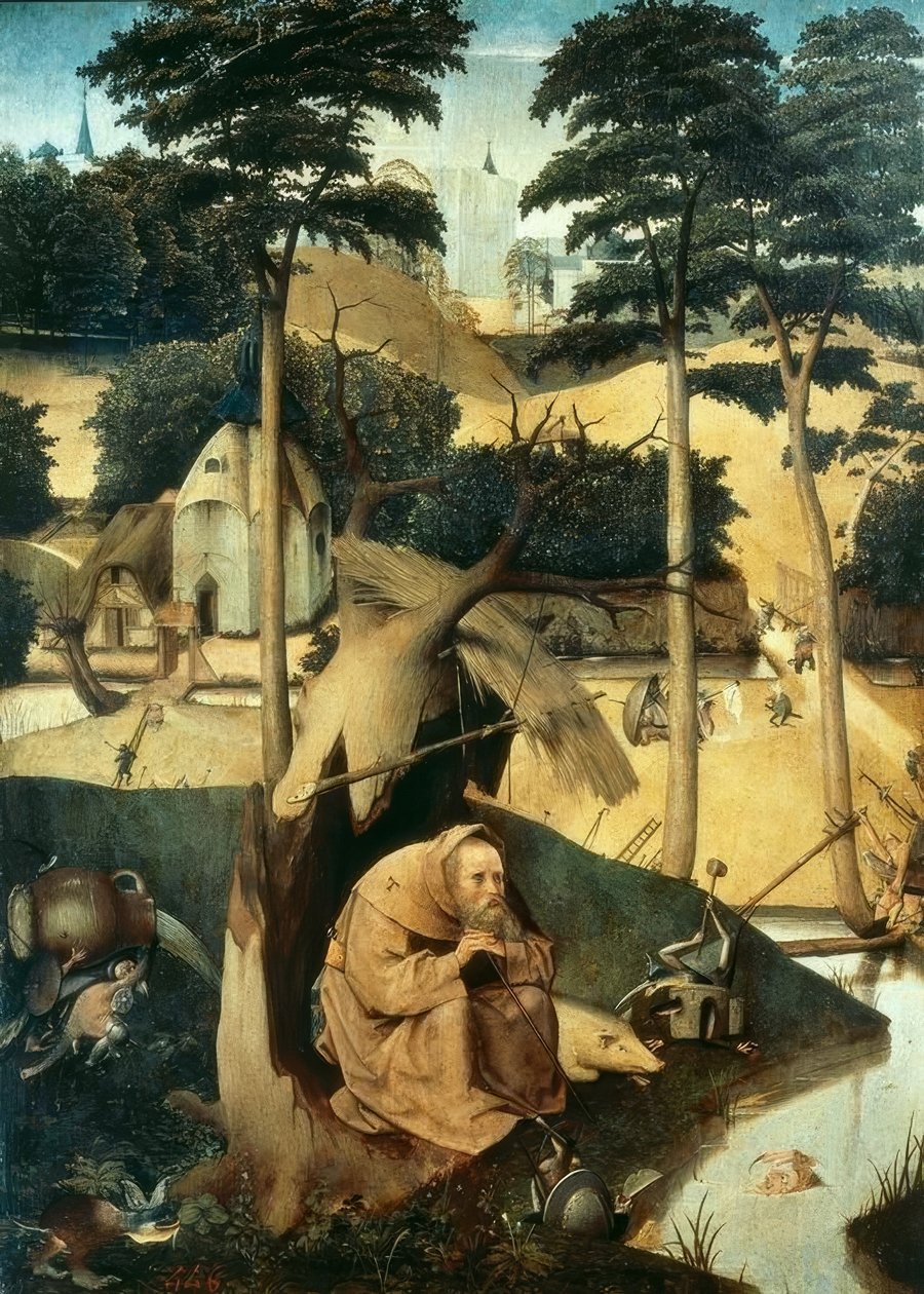 Die Versuchung des Heiligen Antonius von Hieronymus Bosch