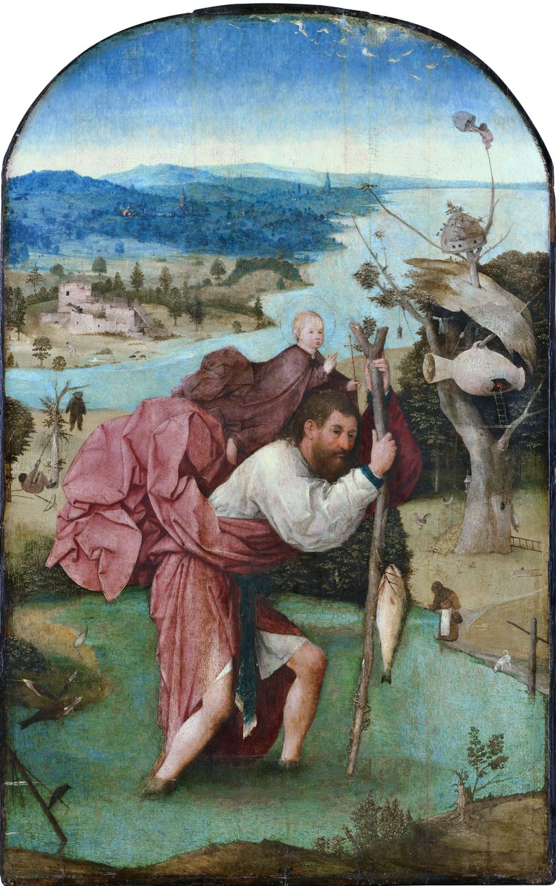 Heiliger Christophorus von Hieronymus Bosch