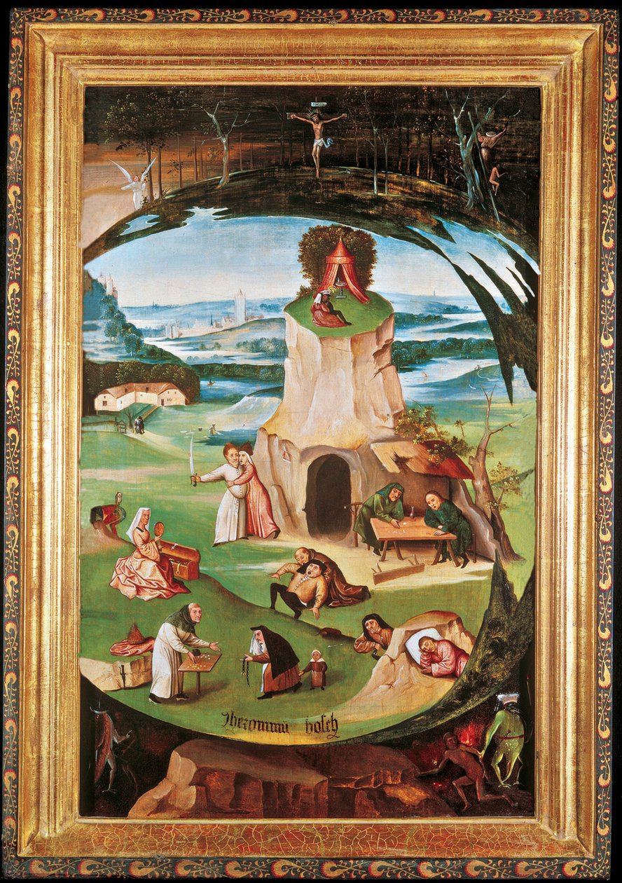 Die sieben Todsünden von Hieronymus Bosch