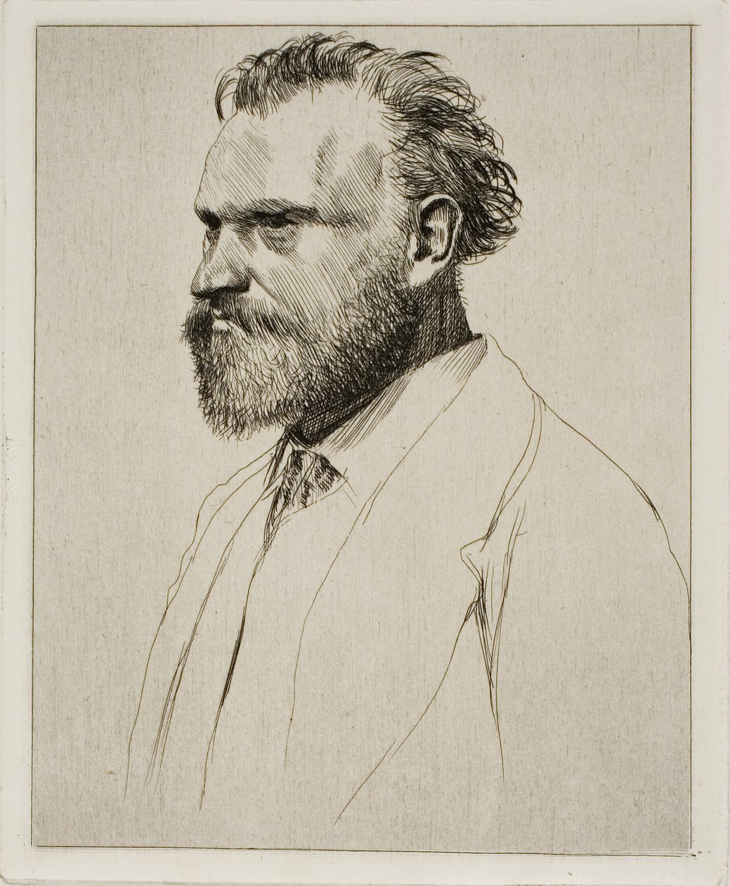 Edouard Manet, Brustbildnis von Hilaire Germain Edgar Degas