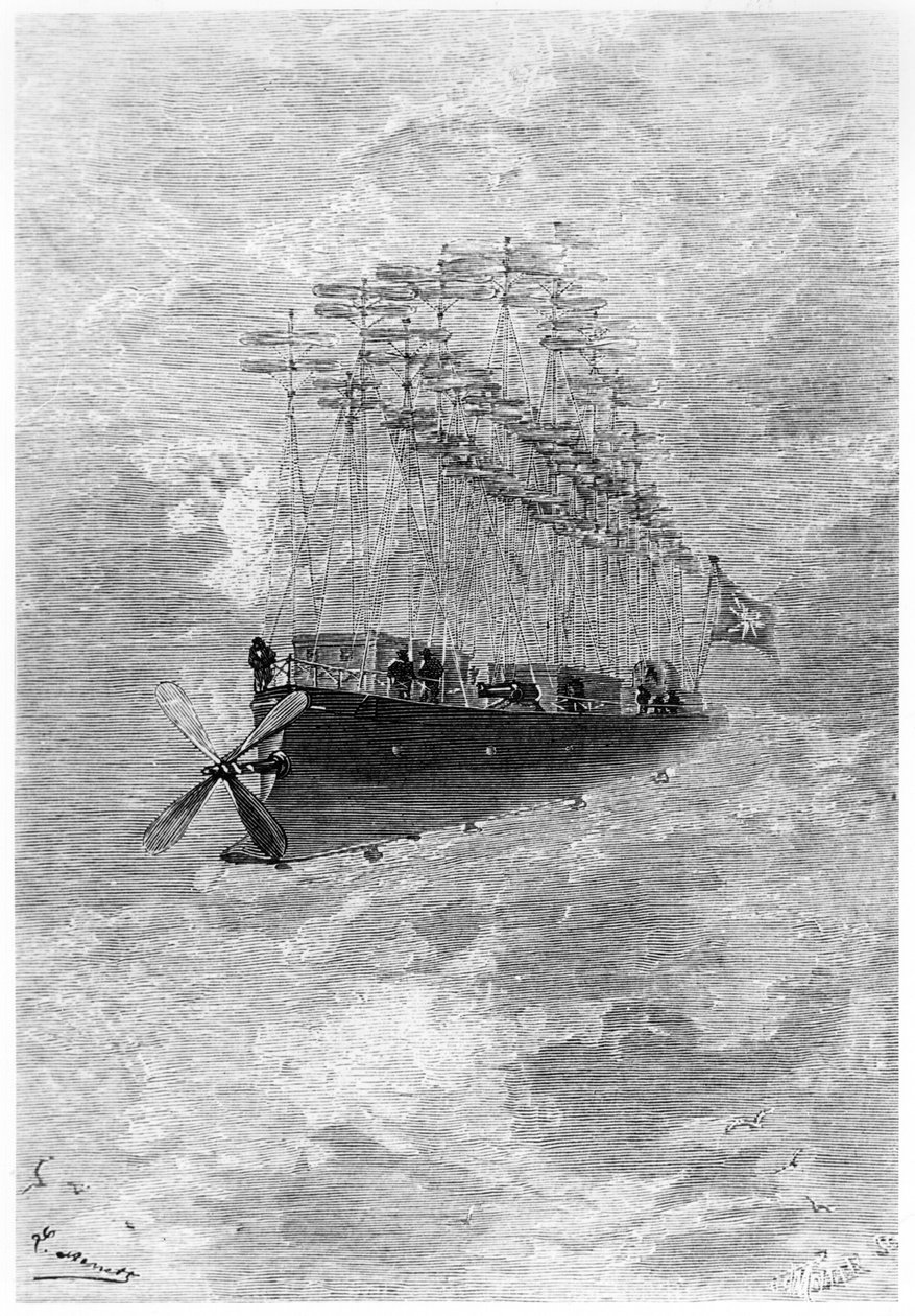 Der Albatros, Illustration aus 