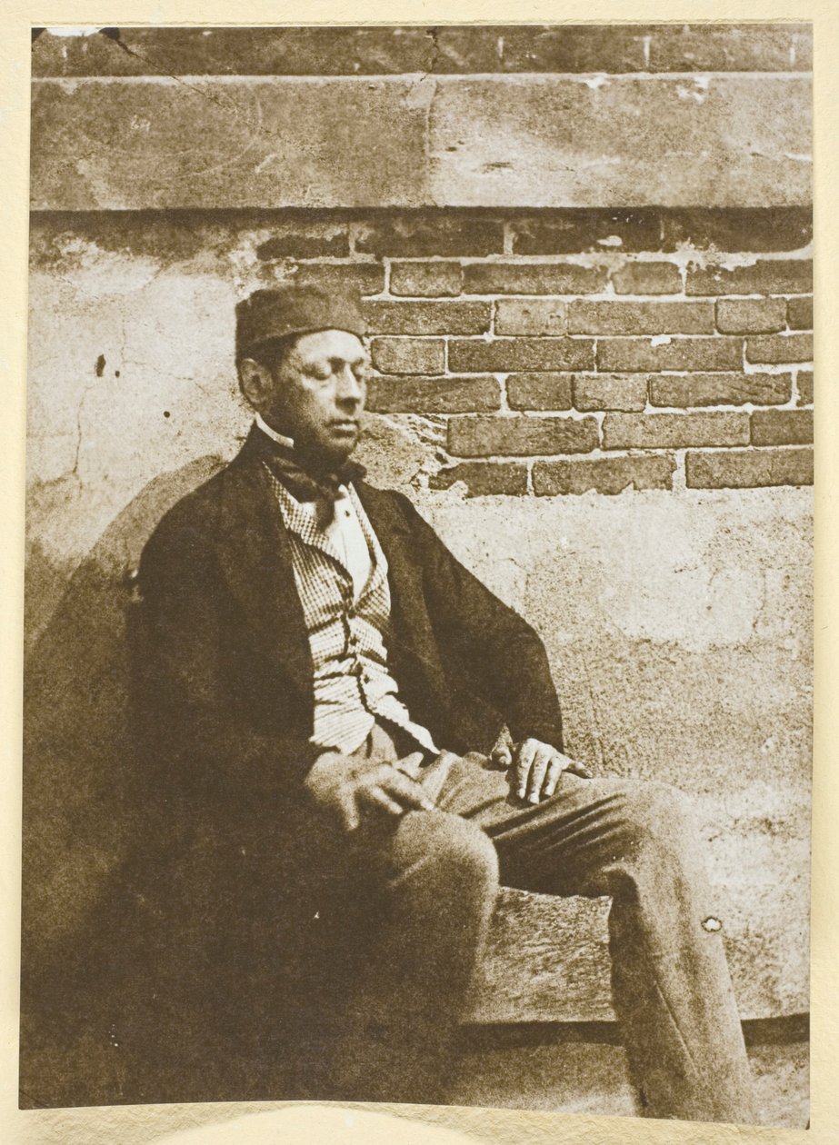 Bayard, les yeux Fermès von Hippolyte Bayard