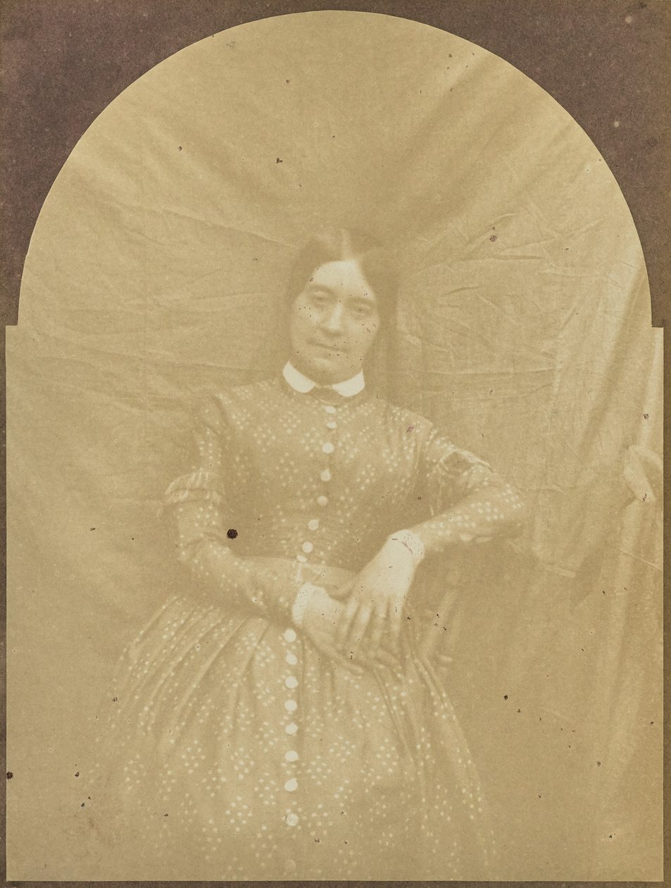 Porträt einer sitzenden Frau von Hippolyte Bayard