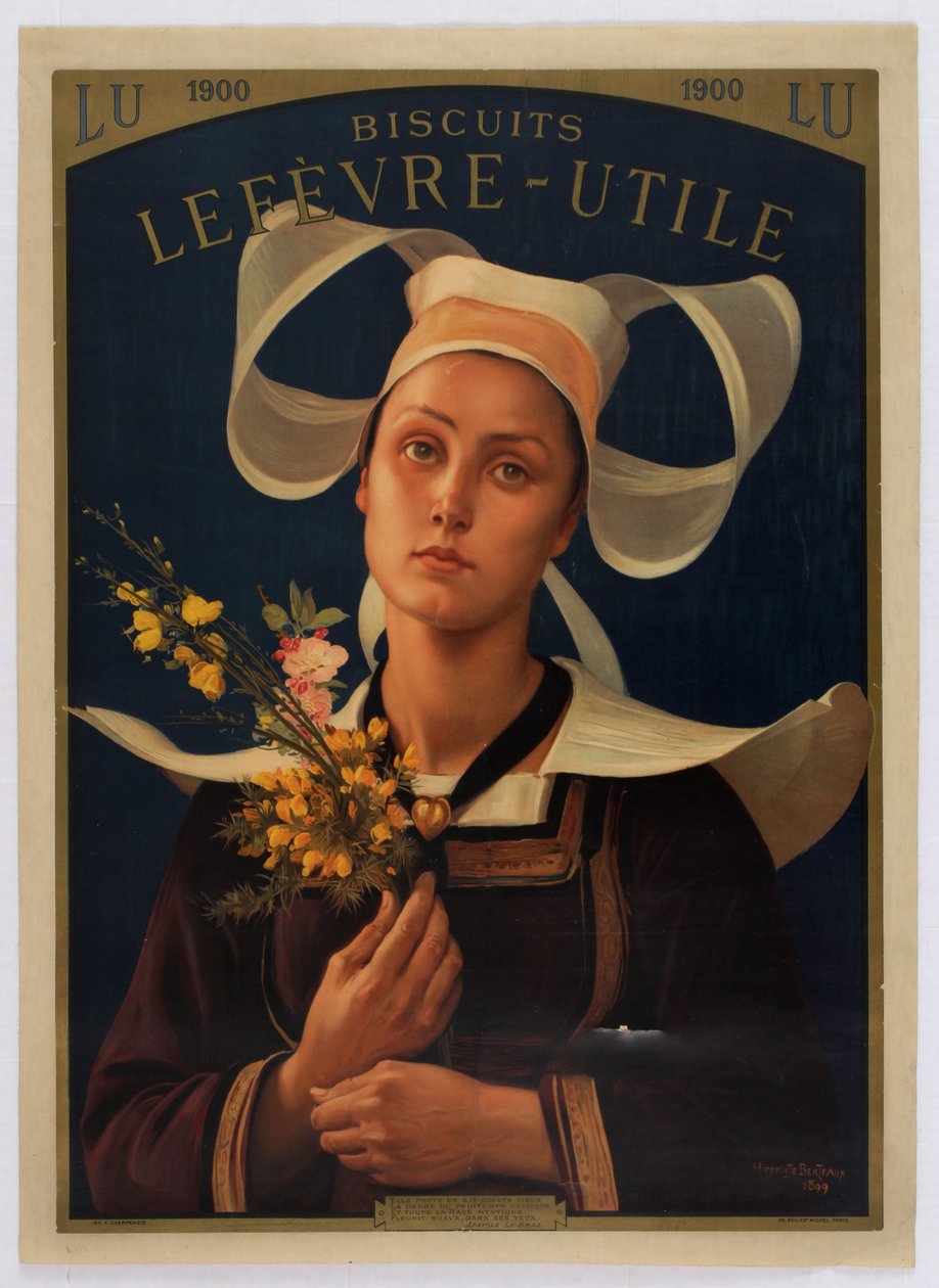 Biscuits Lefevre-Utile, 1900 von Hippolyte Berteaux