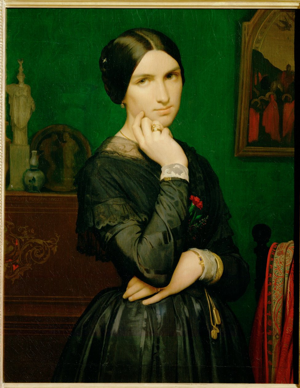Mme. Hippolyte Flandrin von Hippolyte Flandrin