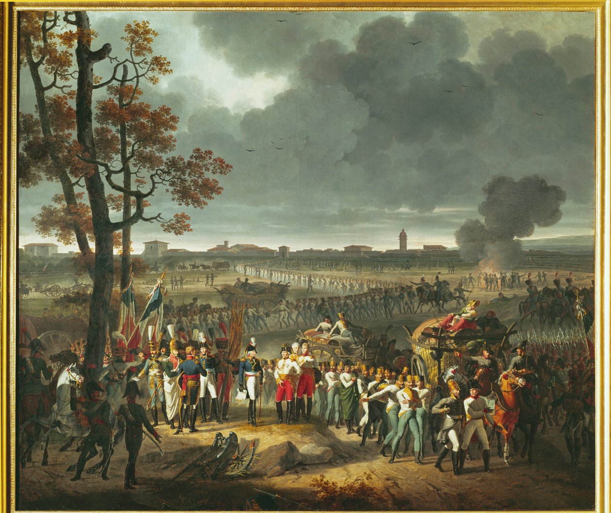 Die Kapitulation von Mantua von Hippolyte Lecomte
