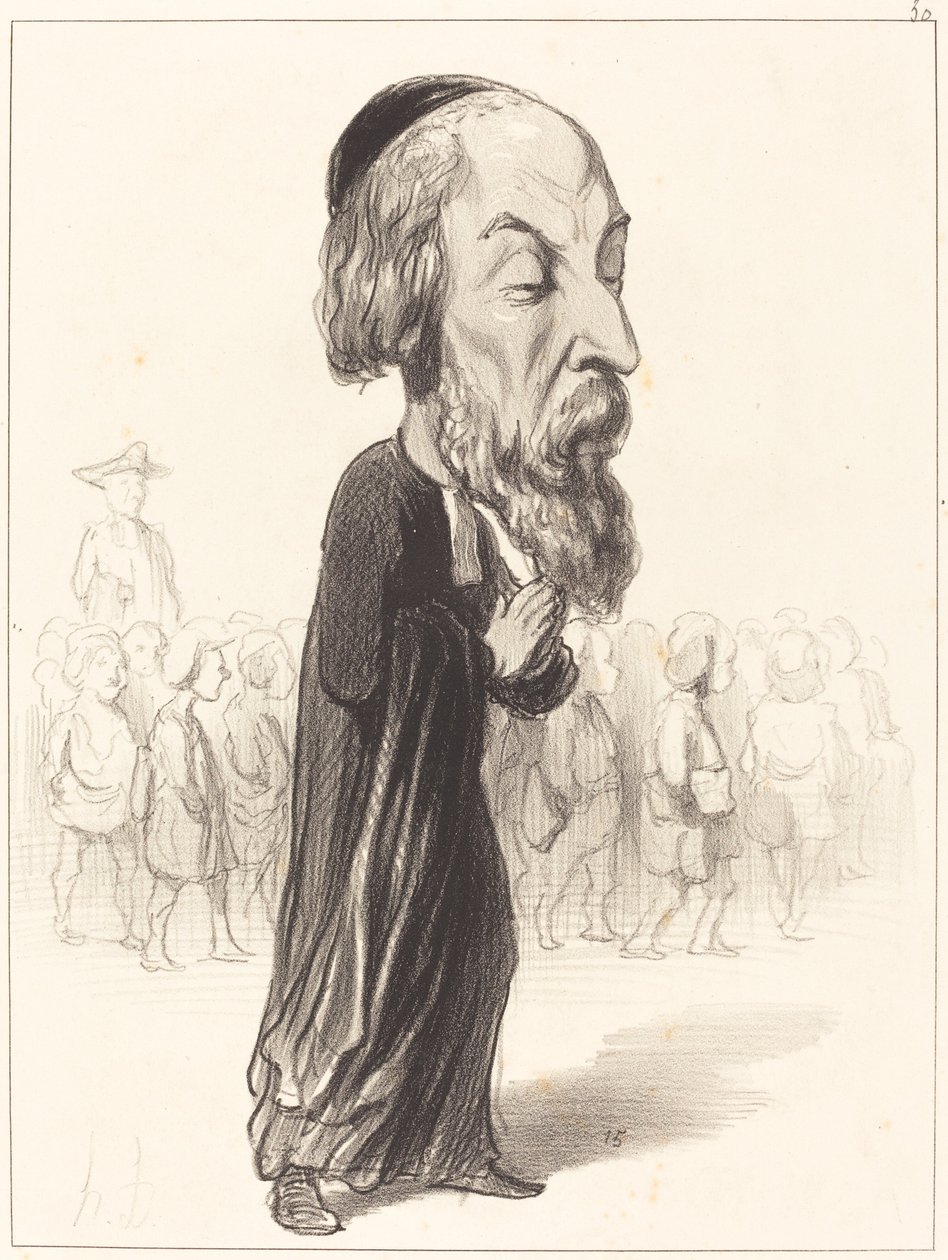 A. Fréd. Pierre Graf von Falloux von Honoré Daumier