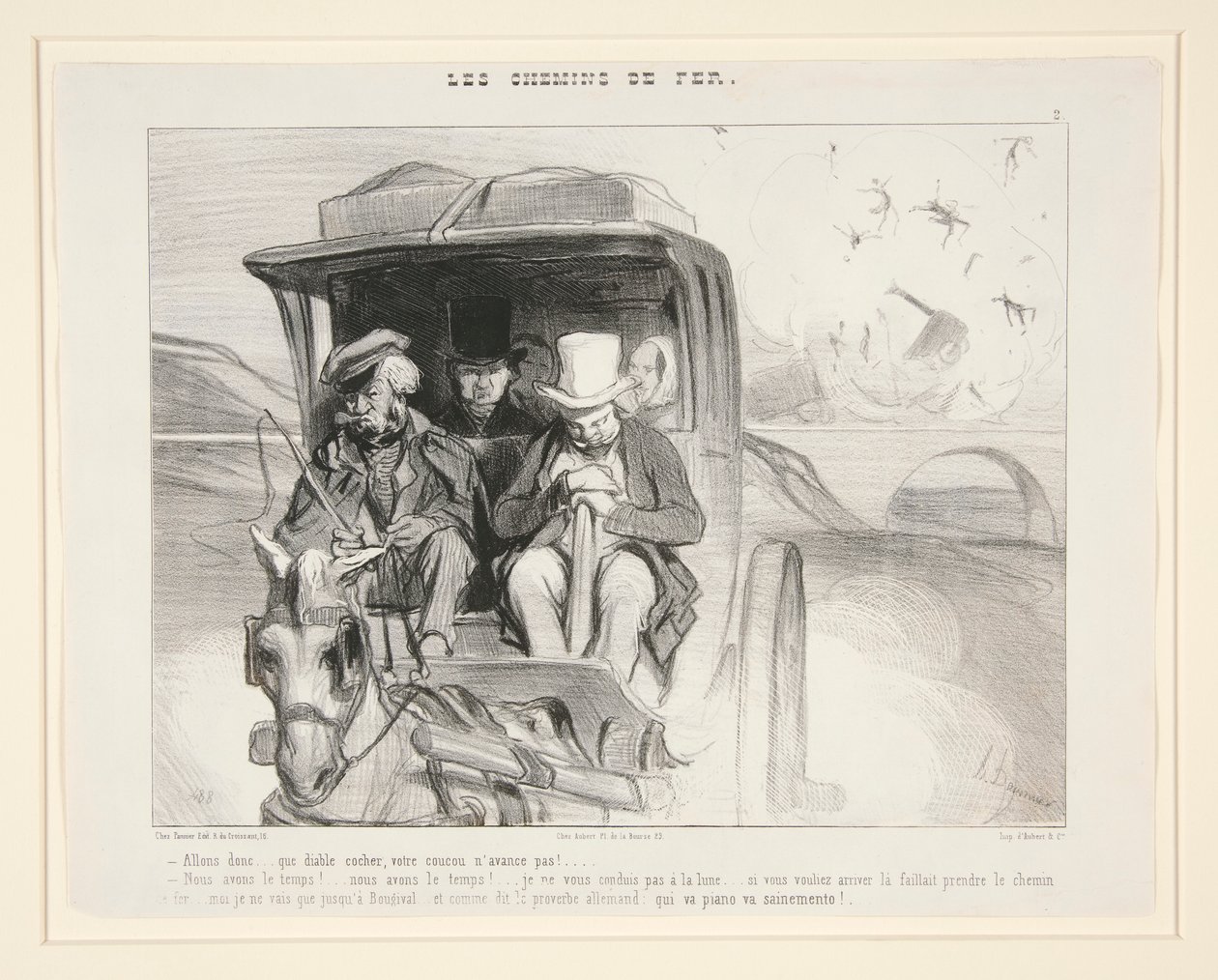 Allons donc von Honoré Daumier
