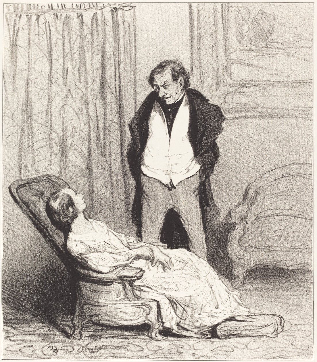 Karotte des Etuis von Honoré Daumier