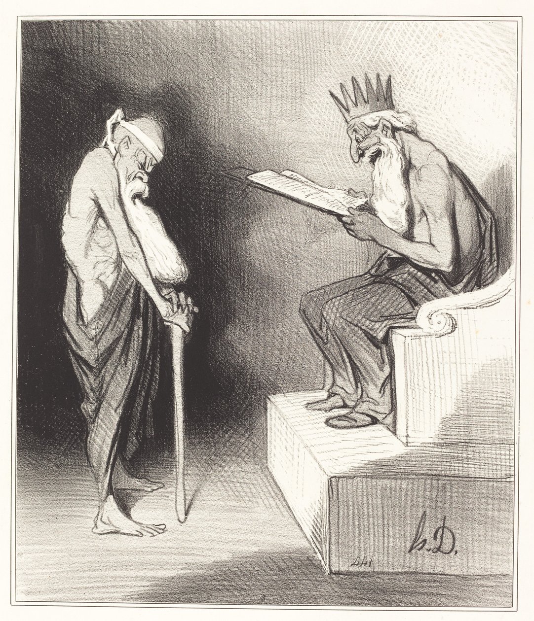 Clemence von Minos von Honoré Daumier