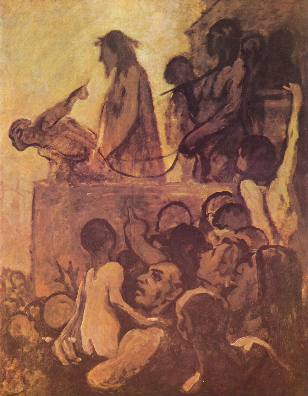 Ecce homo von Honoré Daumier