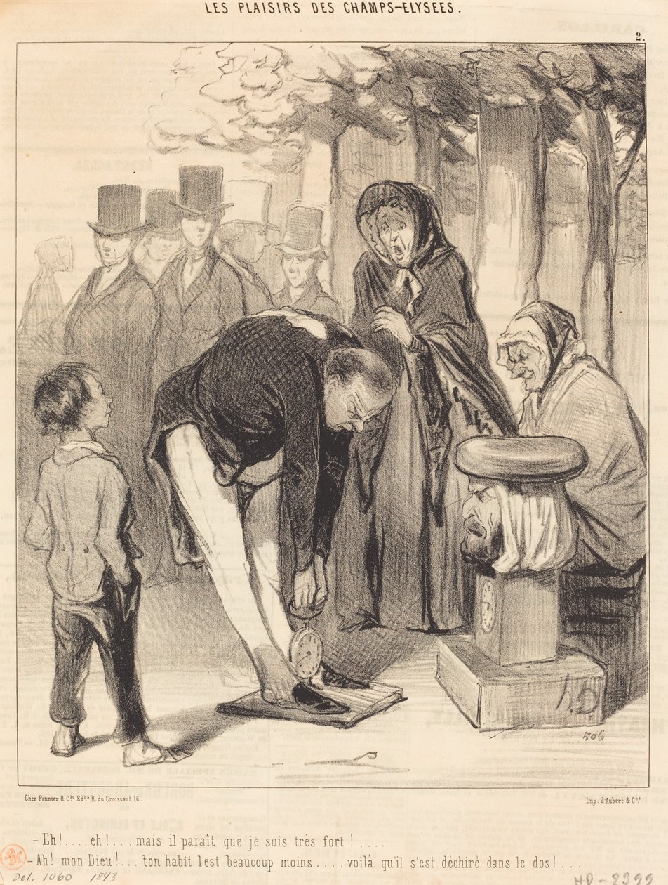 Eh!... Eh!... aber es scheint, dass... von Honoré Daumier