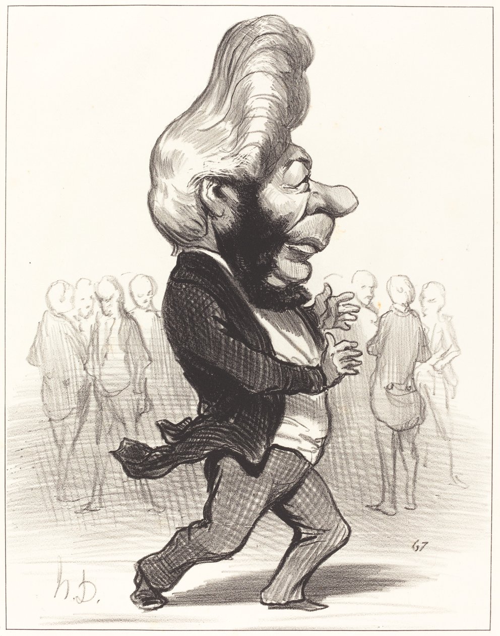 Ferdinand Favre von Honoré Daumier