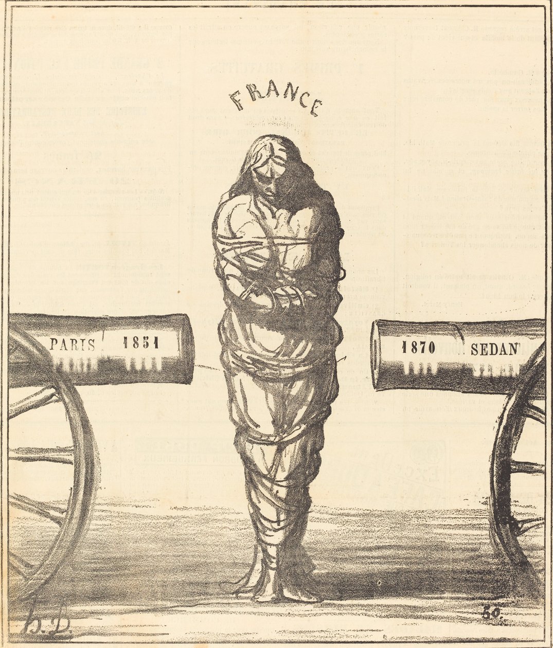 Geschichte einer Herrschaft von Honoré Daumier