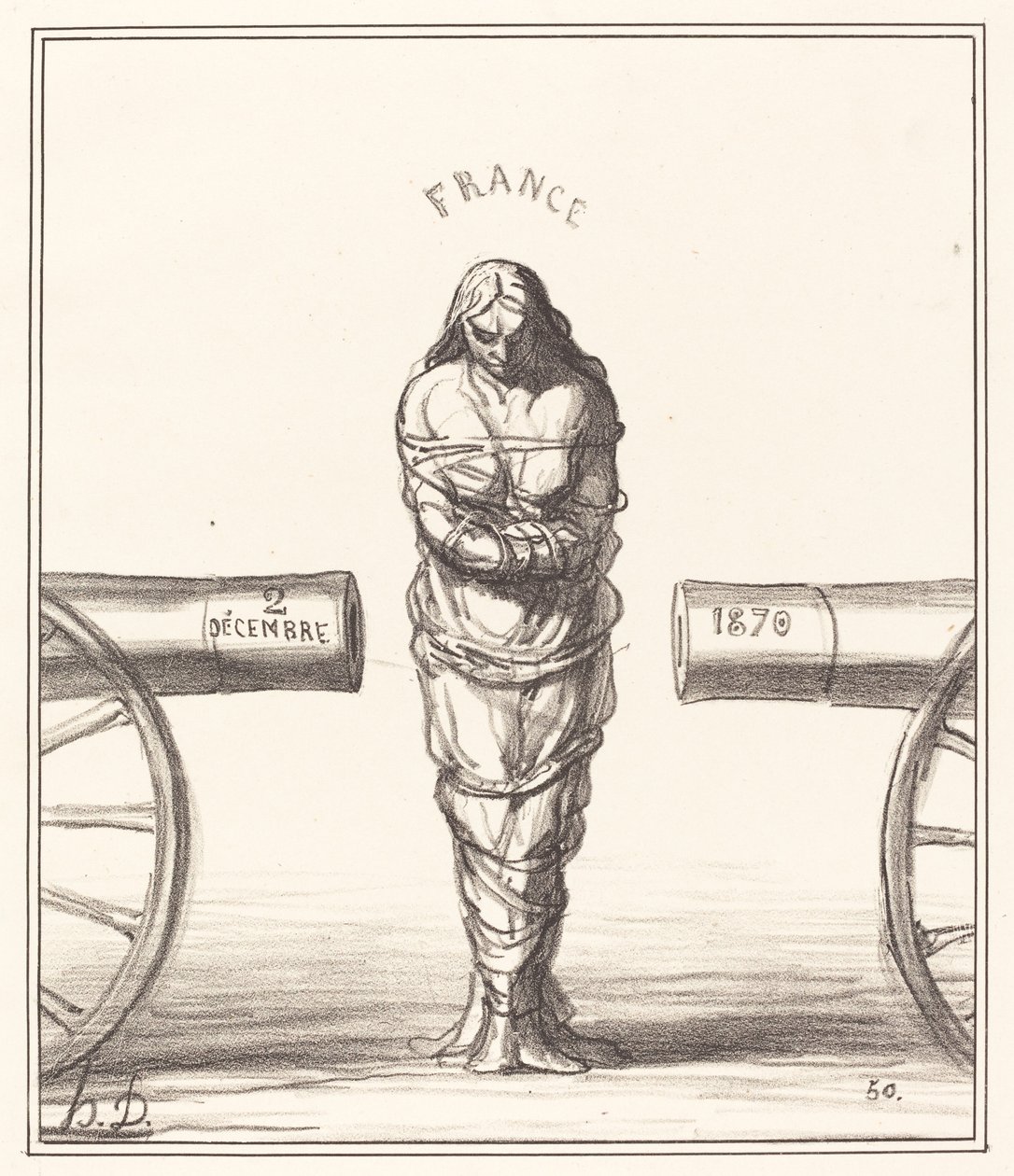 Geschichte einer Herrschaft von Honoré Daumier