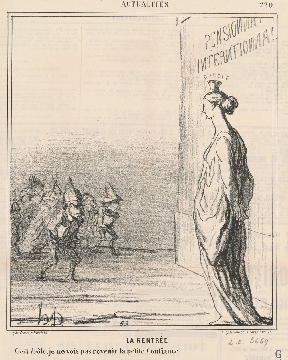 Die Rückkehr von Honoré Daumier