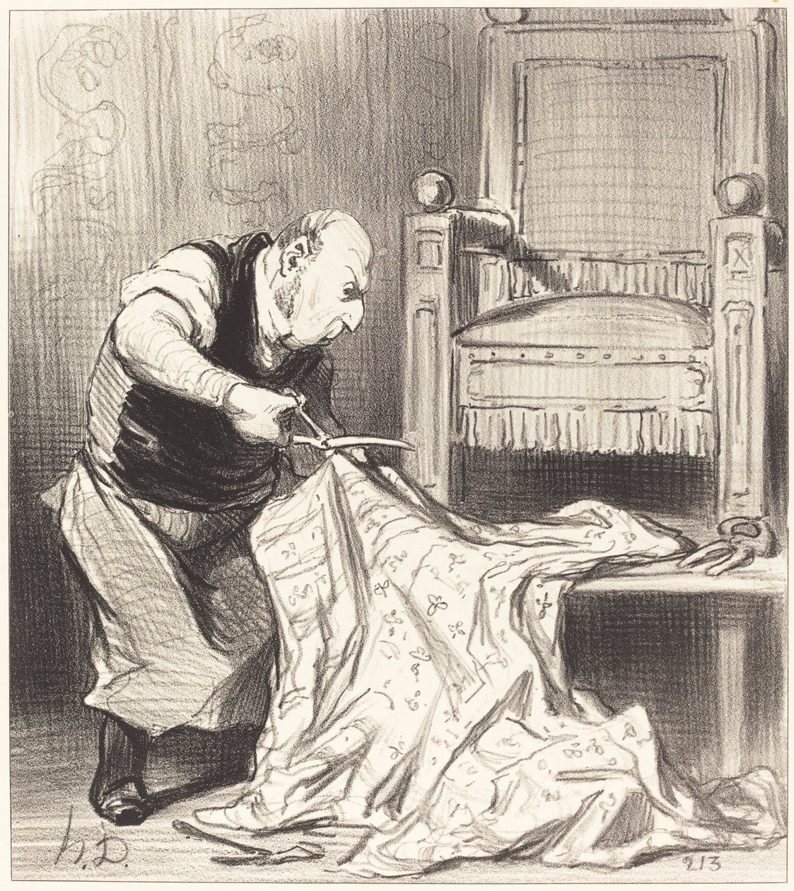 Der neue Hofdekorateur... von Honoré Daumier