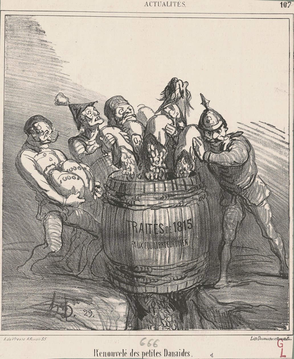 Renouvelé des petites Danaides von Honoré Daumier