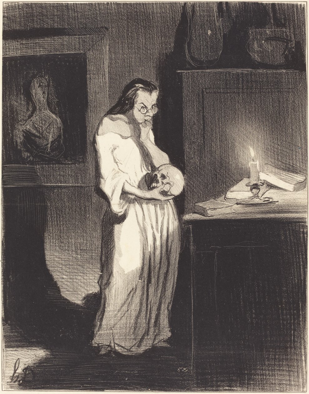 Verdammtes Kind! von Honoré Daumier