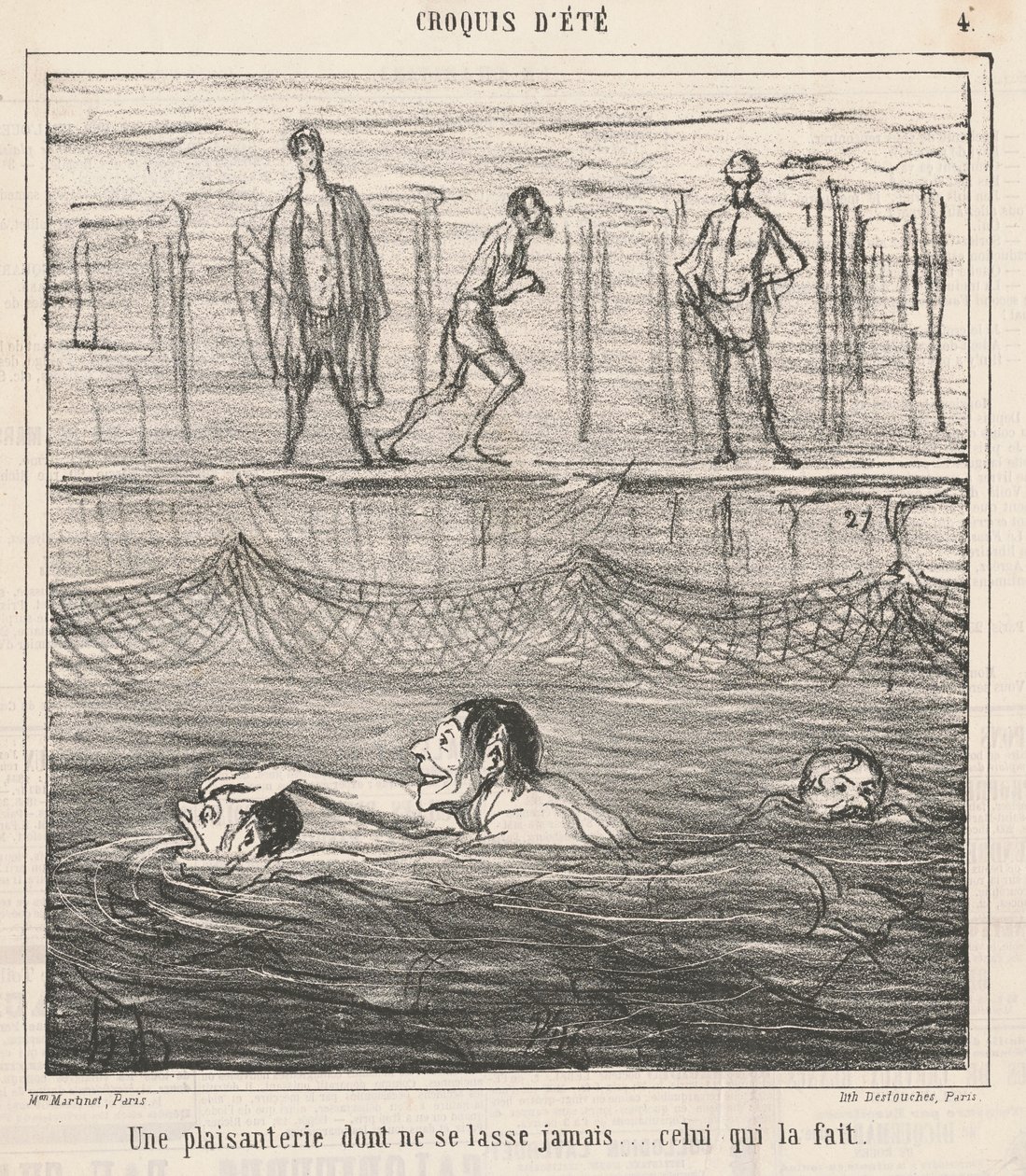 Ein Scherz, der nie langweilig wird... von Honoré Daumier