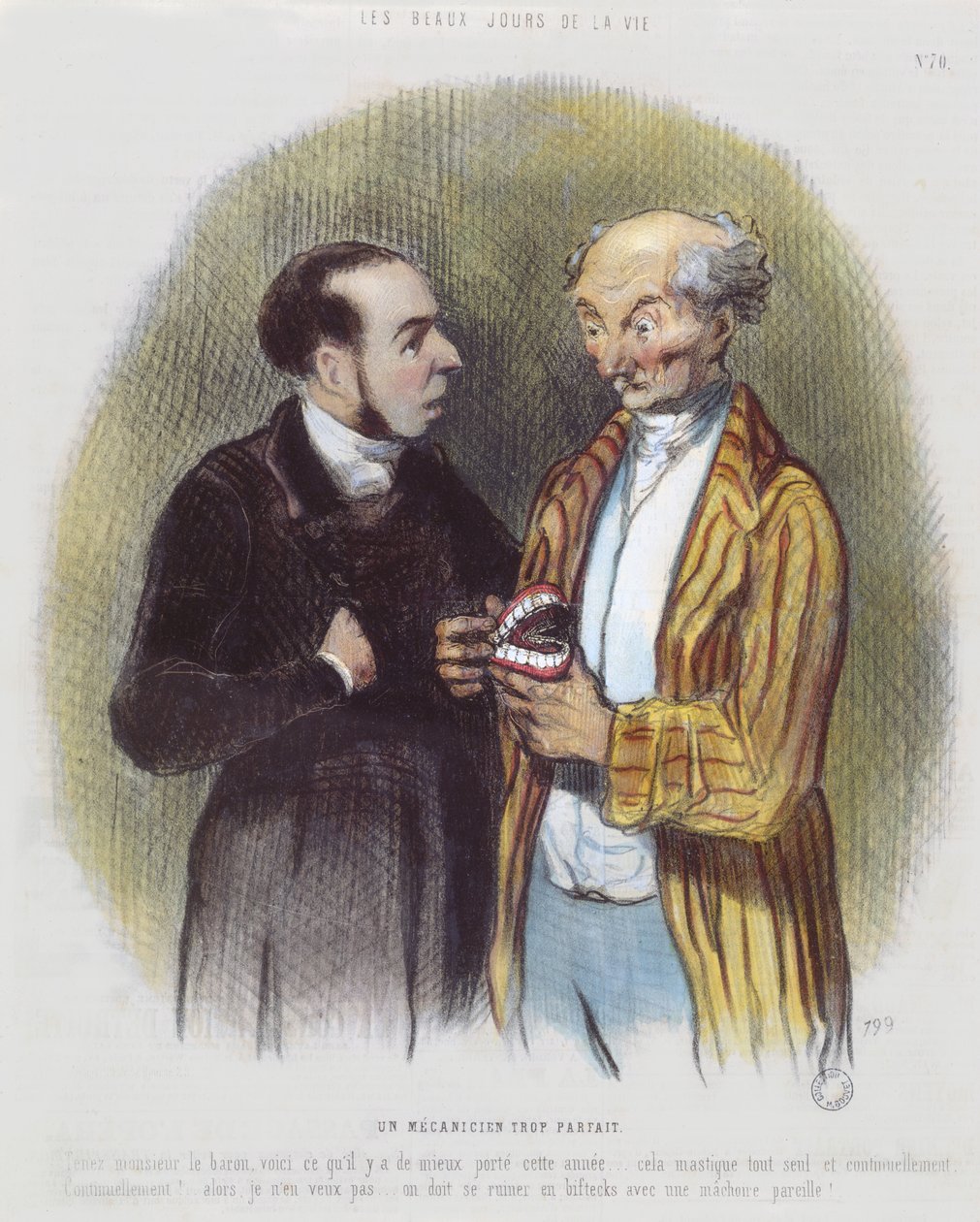 Ein perfekter Techniker von Honoré Daumier
