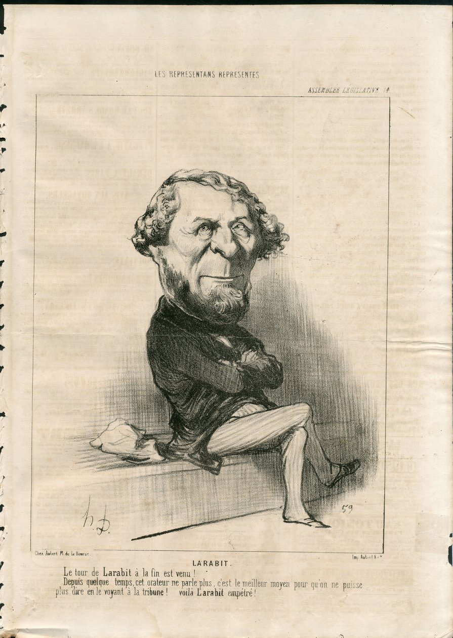 Le Charivari von Honoré Daumier