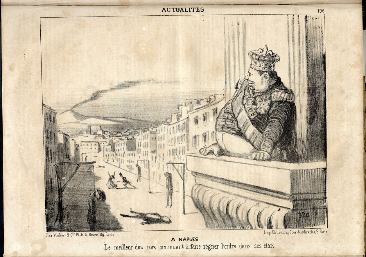 Le Charivari von Honoré Daumier