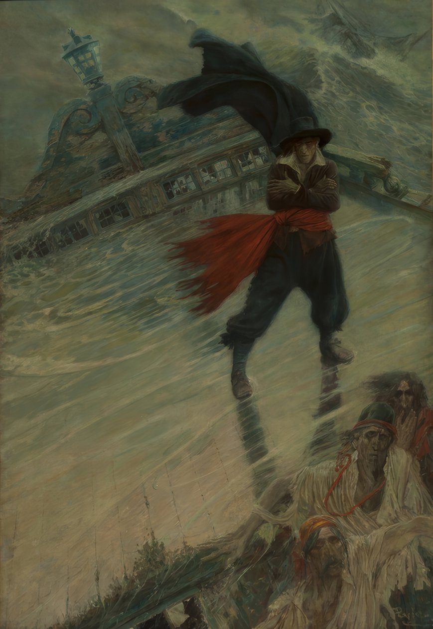 Der Fliegende Holländer von Howard Pyle