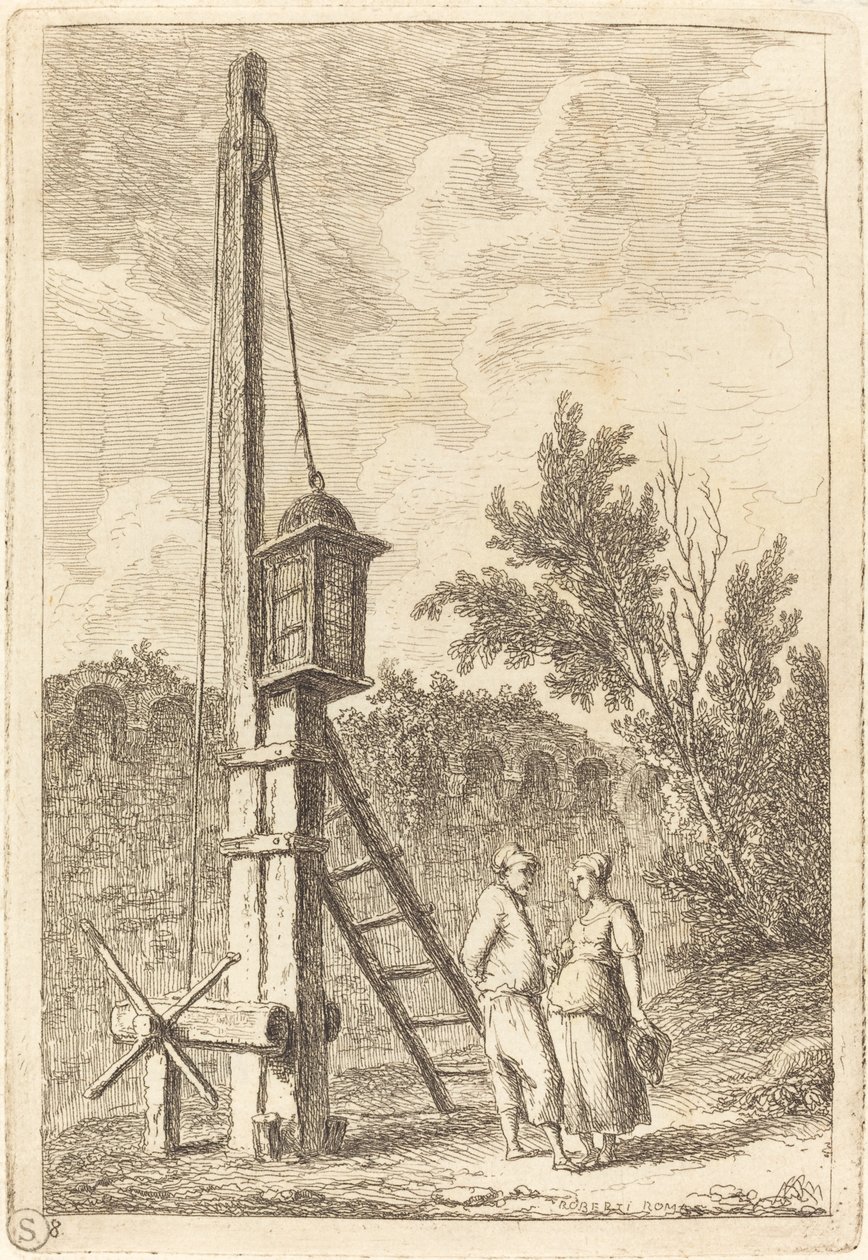 Der Posten von Hubert Robert