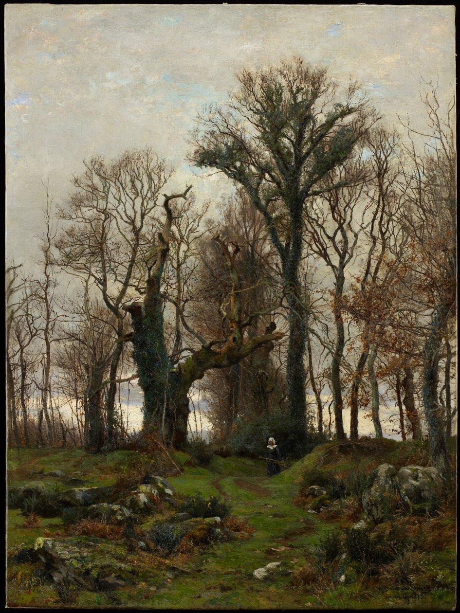 Rand des Moors, Bretagne, 1877 von Hugh Bolton Jones