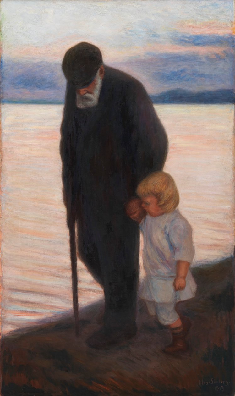 Gegen Abend von Hugo Simberg