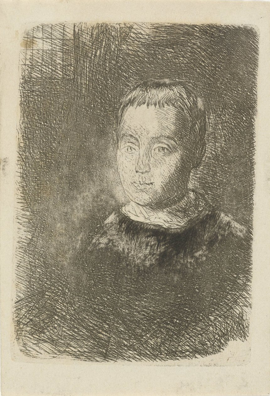 Porträt eines Jungen von Huib van Hove Bz