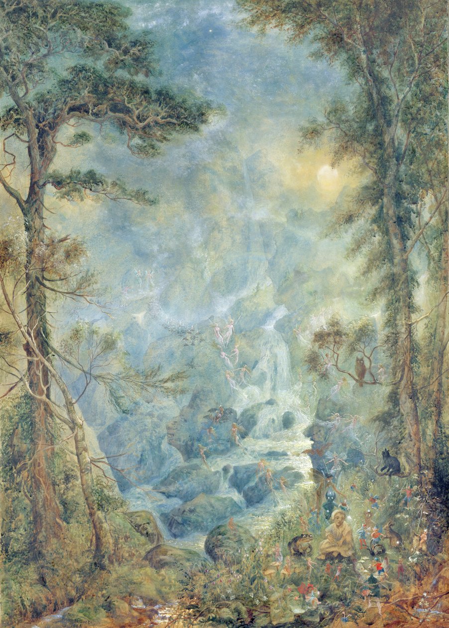Die Feenfälle, 1908 von Hume Nisbet