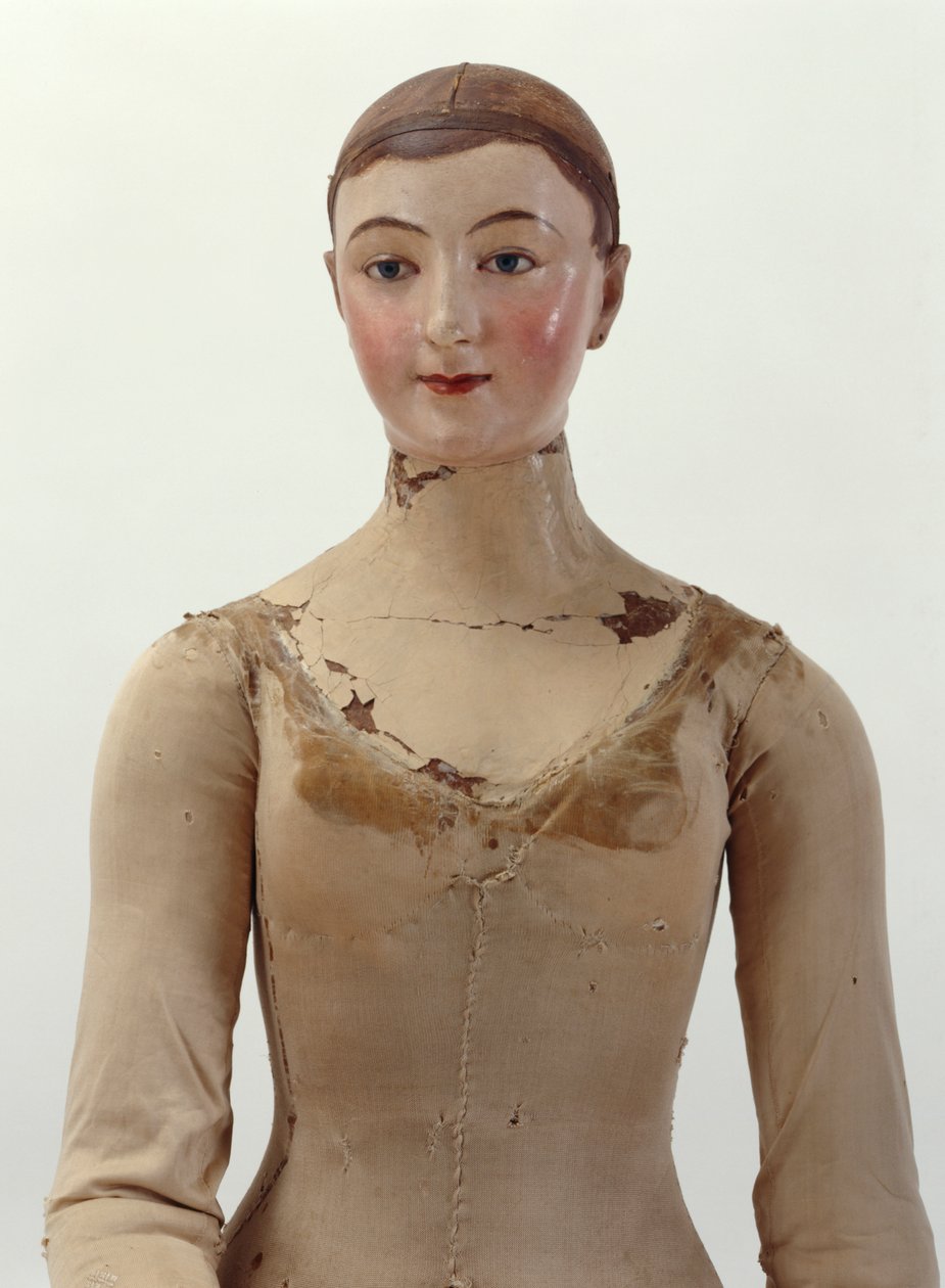 Mannequin, 1817 (Holz, Metall, Textil und Pappmaché) von Huot