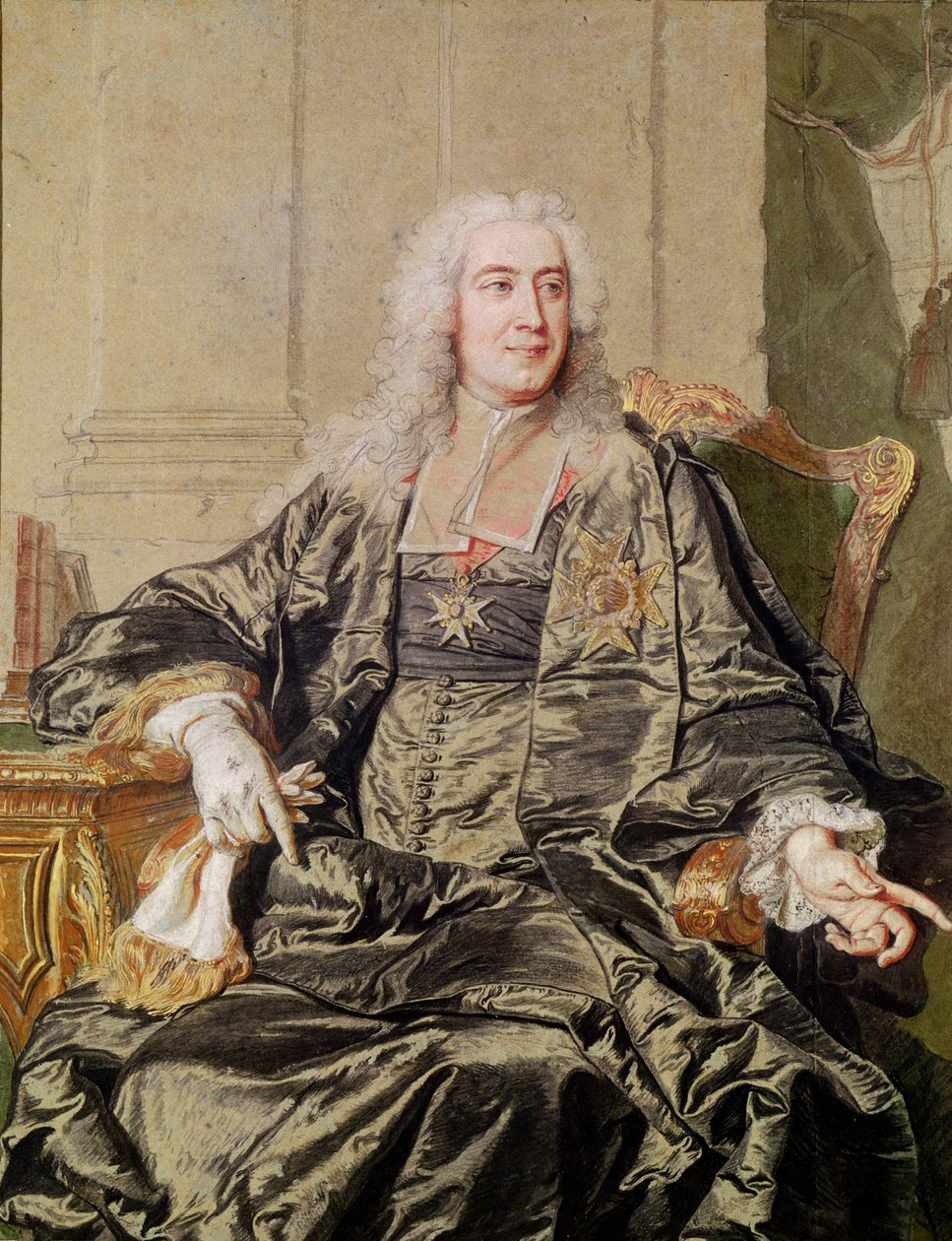 Marc Pierre de Voyer, Graf von Argenson von Hyacinthe Francois Rigaud