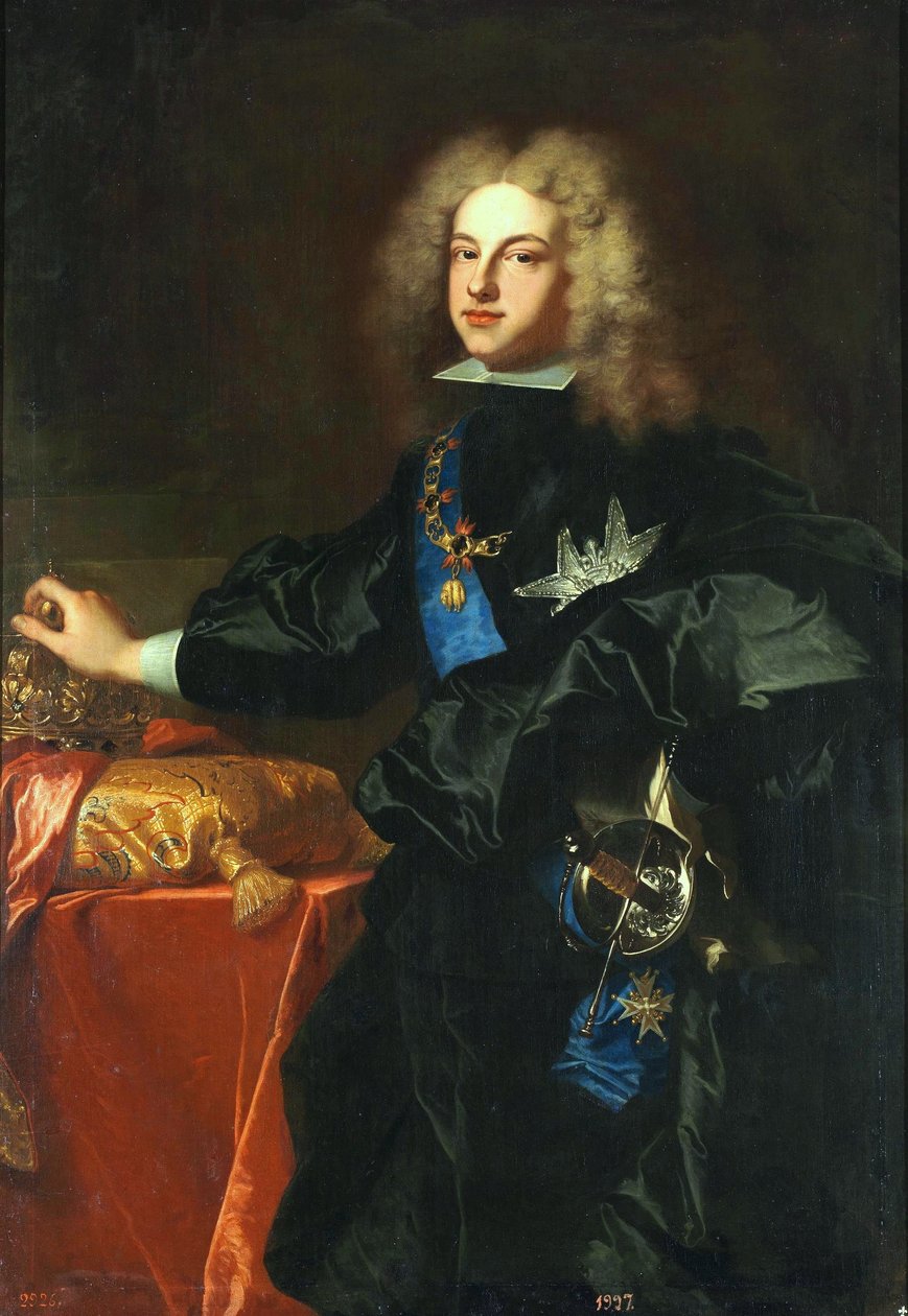 Felipe V von Spanien von Hyacinthe Francois Rigaud
