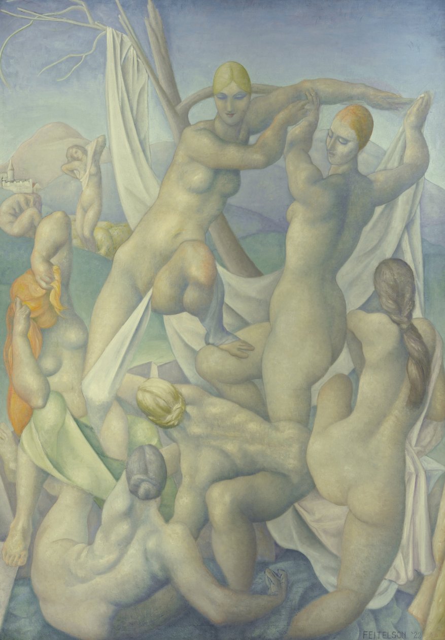 Diana im Bade von I. Lorser Feitelson